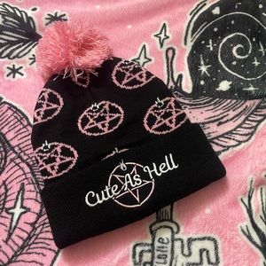 Cute As Hell Too Fast Knit Hat